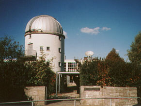 Eingang zur
                      Sternwarte